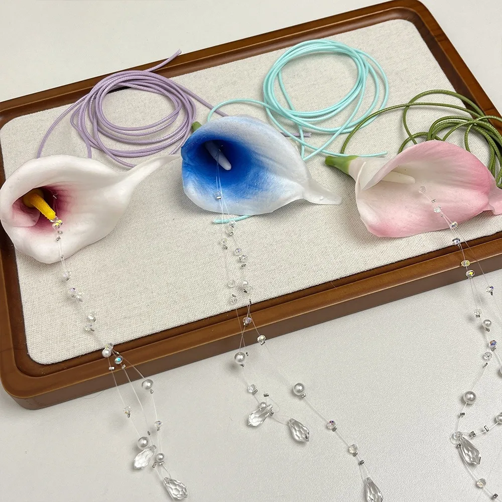 Moda przesadna Calla Lily wisi – String Of Pearls Plant recenzja i cena